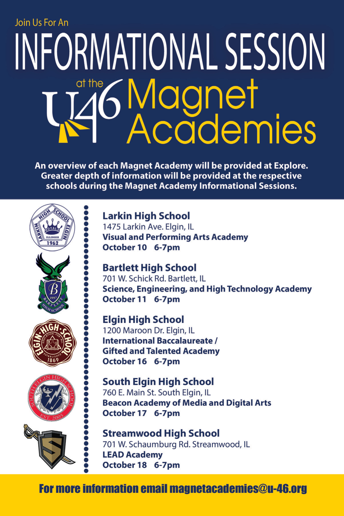 informational sessions ENG